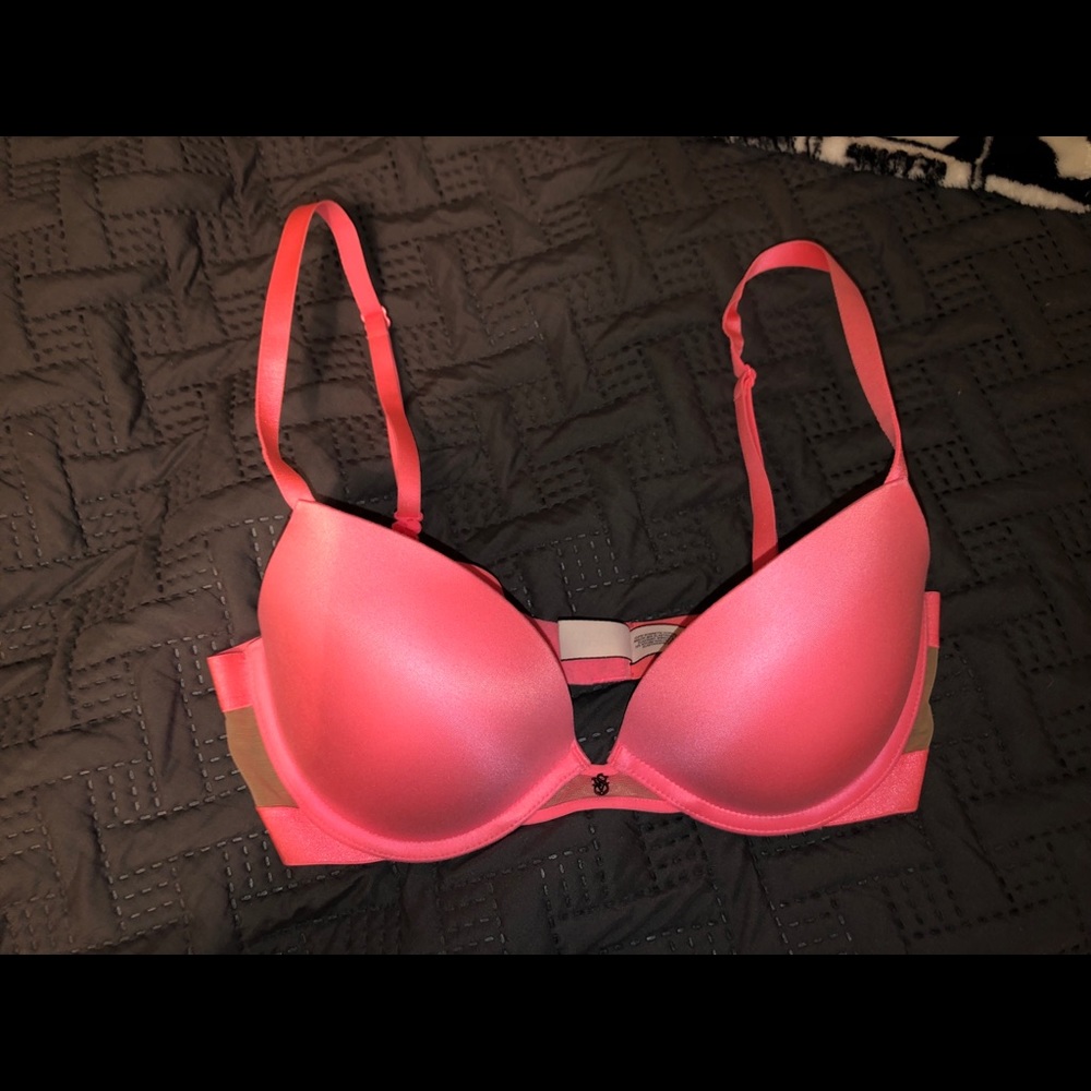 Victoria’s Secret Hot Pink Push-up Bra